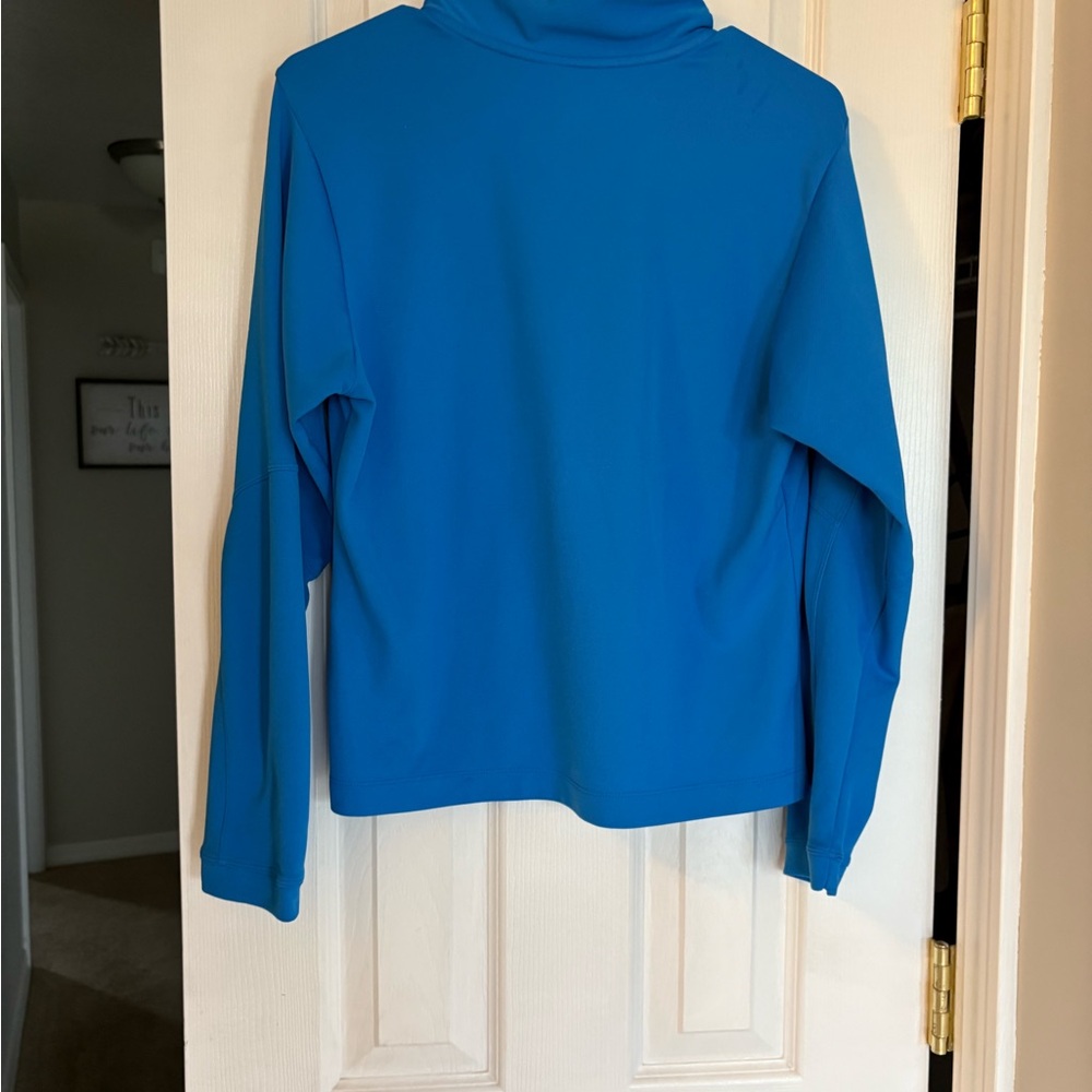 Nike Blue Quarter-Zip Sweatshirt - Picture 3 of 3